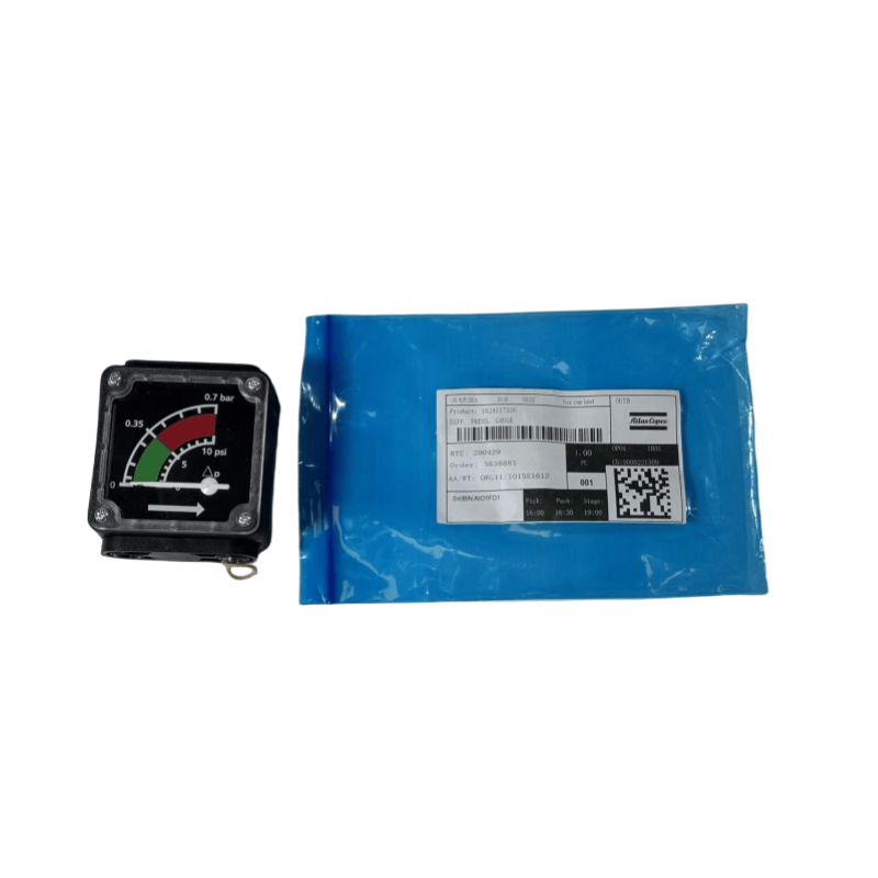 1624117200 Atlas Copco Original Diff. Nyomásmérő az olaj befecskendezett csavarkompresszorhoz