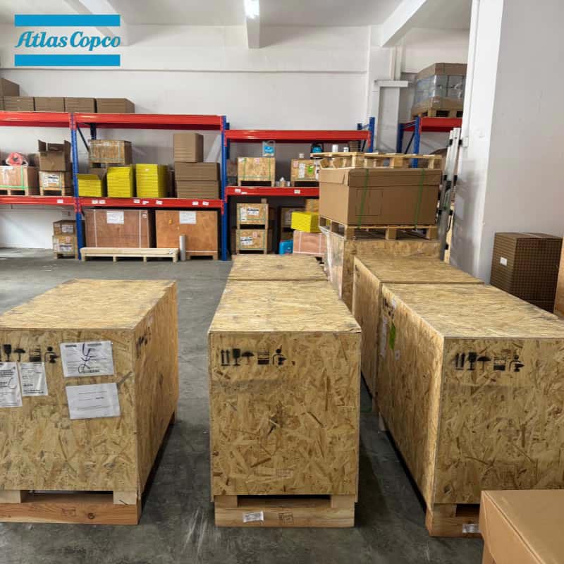Atlas Copco 1616757591 2902022210 Eredeti légvégcsavar elem GA GX sorozatú kompresszorfej