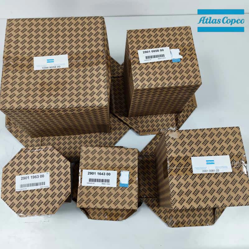 Atlas Copco pótalkatrészek olajleválasztó készlet 2901085800 2901164300 2901196300 1094805899 2901056622