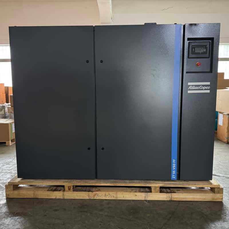 Atlas Copco ZT55 VSD FF | Olajmentes légkompresszor 55 kW, 0. osztályú gyógyszeripari élelmiszeripari osztályhoz